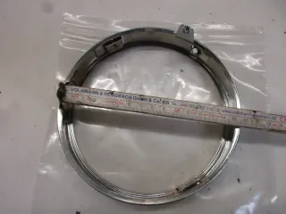E1588. Suzuki GN 125 GS 450 Chromring Scheinwerfer 35111-34030 Zierring Gehäuse Blende - Bild 4