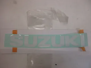 E1943. Suzuki GSX GSX-R Aufkleber Schriftzug 68111-12C30-YBD Dekor Verkleidung Emblem Logo - Bild 2