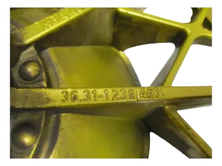 BMW R100_80_75_60/7 Felge hinten 2,75x18 Zoll Hinterrad 1236467 - Bild 8