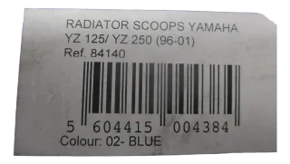 K92 Yamaha YZ 125_250 Kühlerverkleidung 84140 Polisport links rechts - Bild 2