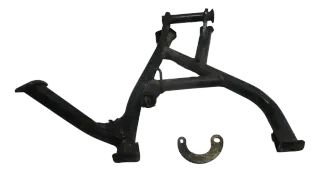 3. Honda CBR 600 F PC35 99-02 Hauptständer mit Feder und Umlenkscheibe - Bild 2