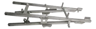 3. Honda CBR 600 F PC35 99-02 Heckrahmen Hilfsrahmen Sitzbankrahmen - Bild 1