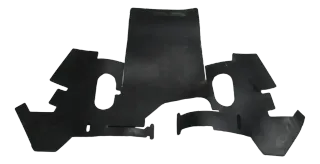 Suzuki GSX-S 125 WDLO Motorabdeckung Gummimatte Hitzeschutz Gummi - Bild 1