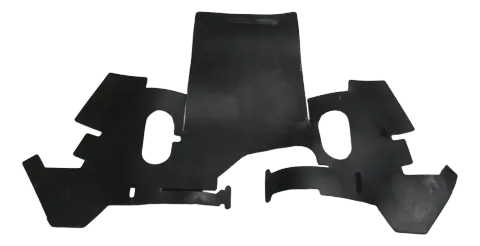 Background image for Suzuki GSX-S 125 WDLO Motorabdeckung Gummimatte Hitzeschutz Gummi