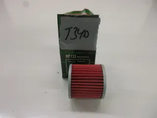 T340. Kawasaki KL 250 KZ 250 Ölfilter Motor Ersatzfilter Motorölfilter HF 123 - Bild 2