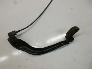 1. Kawasaki KLR 250 D KL Bremspedal mit Bremsgestänge Bremshebel brake pedal - Bild 4