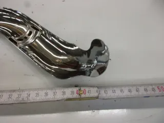 Hitzeschild Krümmer Krümmerblende B12. Harley Davidson XL 1200 X Hitzeschutz - Bild 5