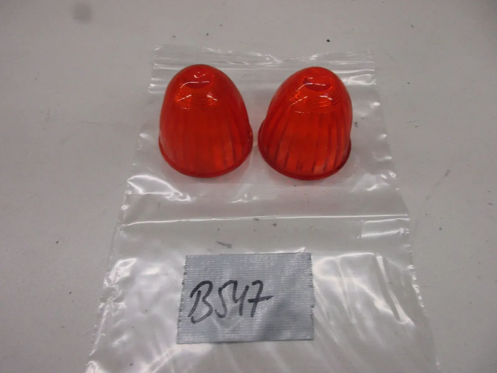 B547 Blinkerglas Ersatzglas Blinker Traktor Wohnwagen Eber 13393 Oldtimer - Bild 1