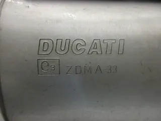 Auspuff Endtopf Y5 Ducati S2R Monster ZDMA-33 Auspuffendtopf Hitzeschild muffler - Bild 7