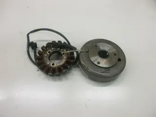 Kawasaki EL 250 B EL 252 Lichtmaschine mit Polrad (2) Schwungrad 037000-2191 - Bild 1