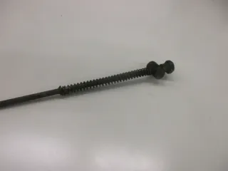 1. Kawasaki Z 550 LTD KZ550B Bremsgestänge mit Umlenkung Bremstrommel Bremse - Bild 4