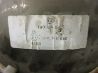 B343 Hella Scheinwerfer E1 Scheinwerfergehäuse 4408 Licht K11660 Mercedes W110 - Bild 7