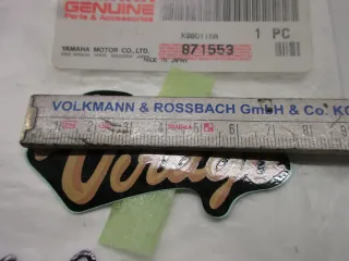 Aufkleber 3BT-21781-40 D3677. Yamaha XV 535 Virago Emblem Logo Verkleidung Dekor - Bild 3