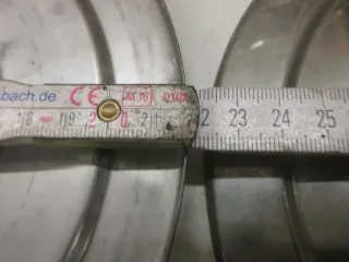 Radkappe B2120 BMW R50 R60 R75 Nabendeckel Felge 215 mm Felgendeckel Verkleidung - Bild 5