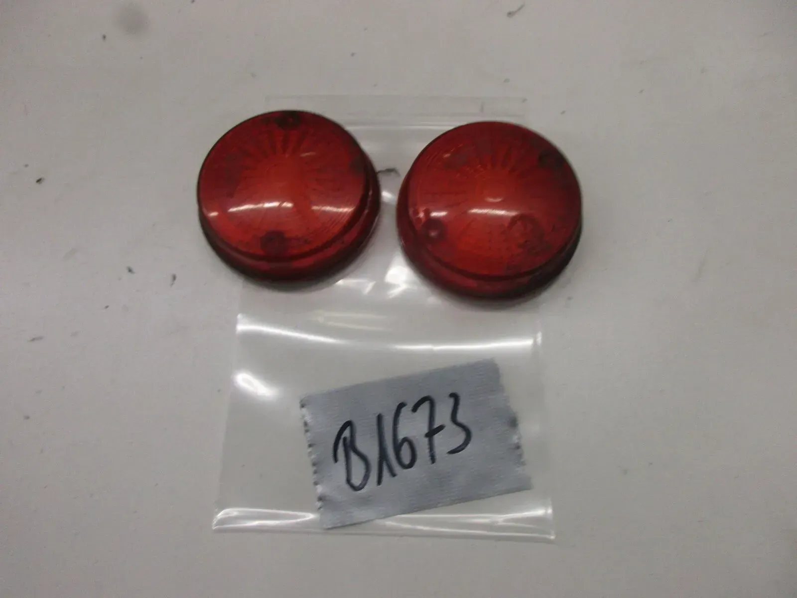 Blinkergläser Blinker B1673 MZ TS 250 Ersatzglas hinten rechts links turn signal - Bild 1