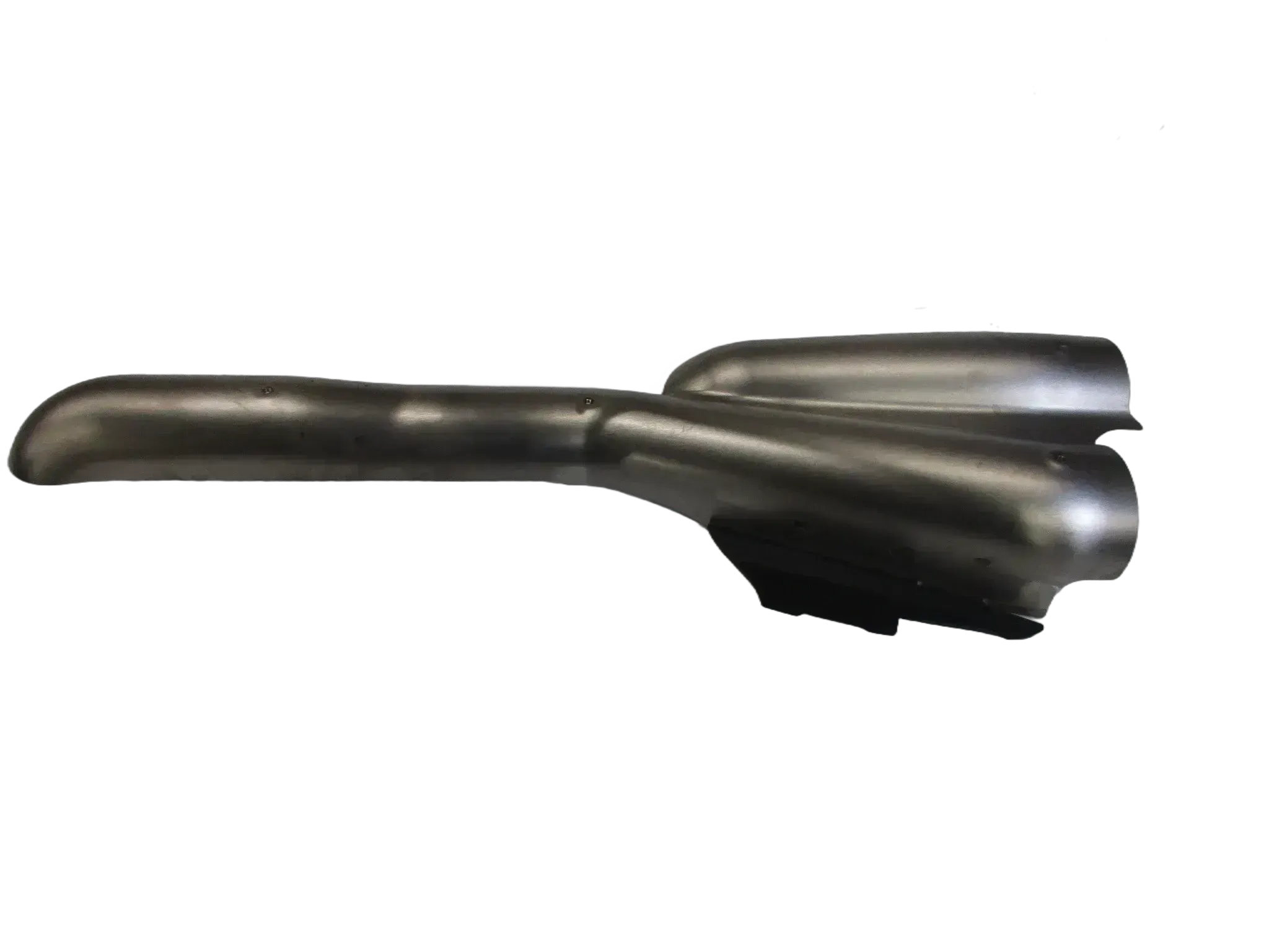 J346 Harley Davidson Sportster S RH 1250 Hitzeschild Auspuff Endtopf Blende - Bild 1