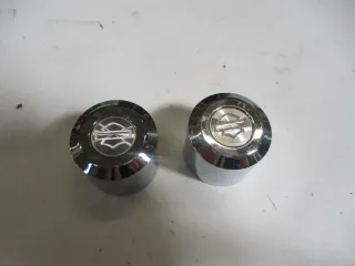 2. Honda GL 1100 SC02 Goldwing Lenkergewicht (1) links rechts mit Emblem Design - Bild 1