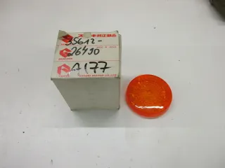 A177. Suzuki GT 80 L Blinkerglas Blinker Ersatzglas 35612-26490 - Bild 1