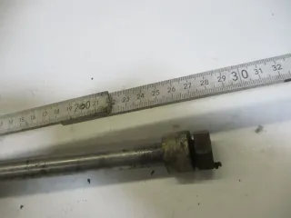 Suzuki TS 250 Steckachse 15 mm Achse hinten axle rear - Bild 4