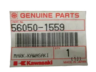 A1813 Schriftzug vorne Kawasaki ZZ-R 600_1100 Aufkleber 56050-1559 - Bild 2