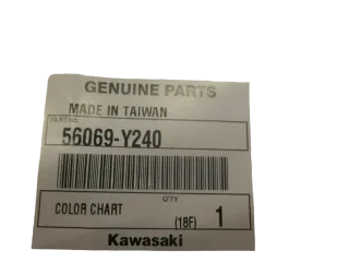 A1775 Kawasaki J 125_300 Dekorstreifen 56069-Y240 Emblem links - Bild 6