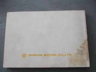 Yamaha XS 250_360 ET 1U4-28199-80 Bedienungsanleitung Bordbuch Fahrer-Handbuch - Bild 3
