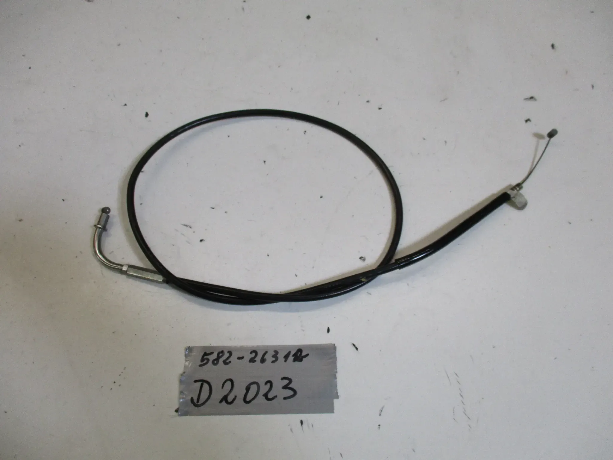 D2023 Yamaha XS 650 ET  533-26312-20 Gaszug Bowdenzug Gasseil throttle - Bild 1