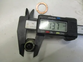 1. Suzuki GSX 750 AE Inazuma Ölablaßschraube SW21 Magnetbolzen - Bild 3