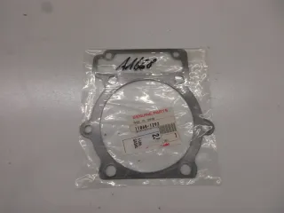 A1668 Kawasaki KLX 650 R Zylinderfußdichtung Motor 11060-1292 Original gasket - Bild 1