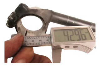 3. Honda CBR 600 F PC35 99-02 Stummellenker Lenker links 43 mm - Bild 4