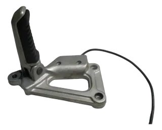 1. Ducati 750 SS ZDM Bj. 90-98 Fußraste vorne rechts Fußrastenhalter - Bild 3