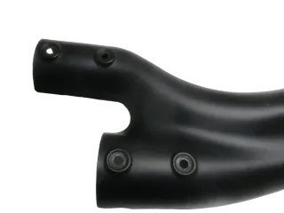 K79 Harley Davidson Dyna Fat Bob FXFB FXFBS Hitzeschild Krümmerblende Verkleidung - Bild 8