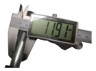 Honda CBF 125M JC40 Steckachse vorne Achse 200x12 mm axle front - Bild 4