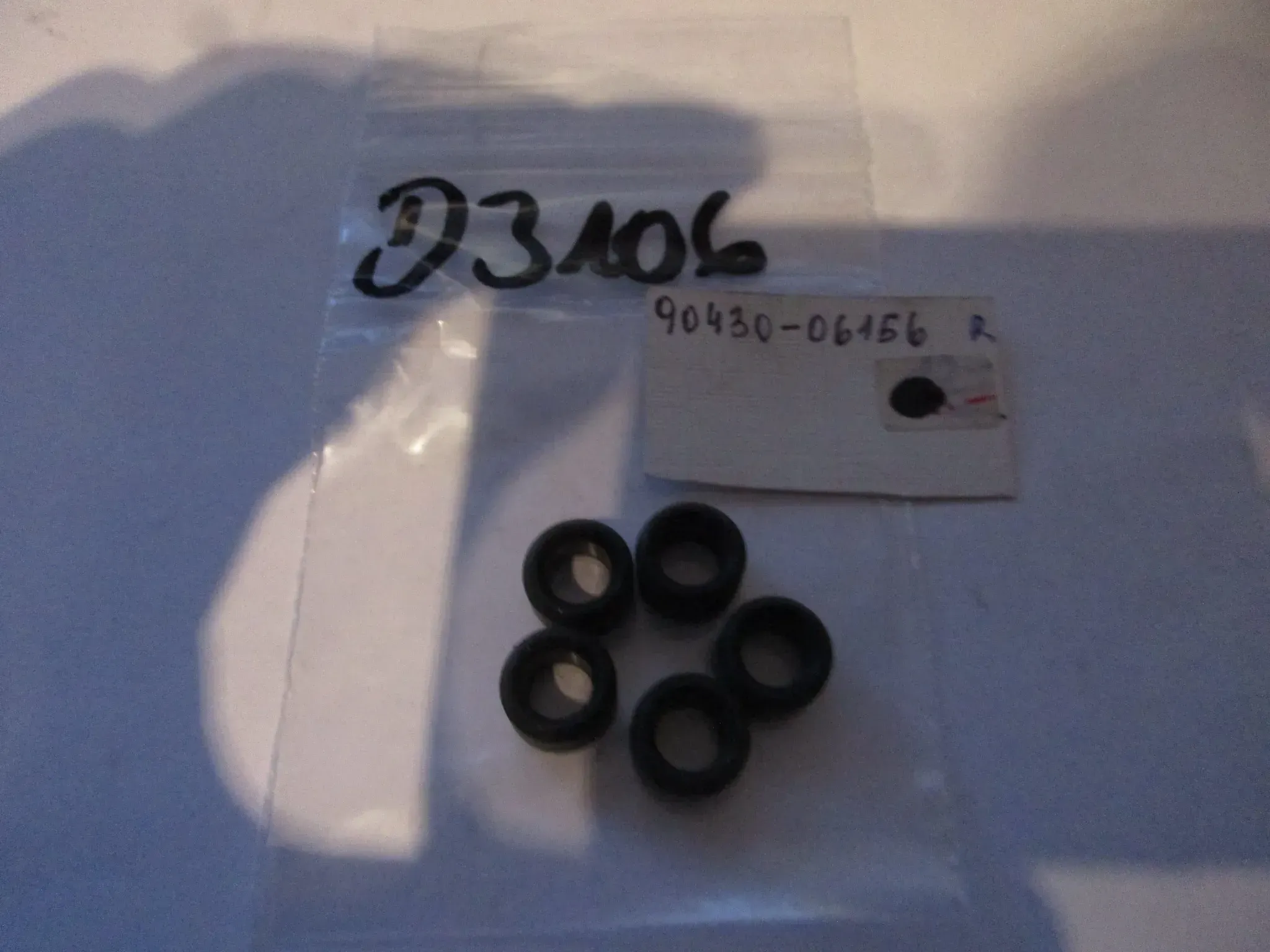 D3106 Yamaha YZ 250 F Dichtung Motorblock 90430-06156 gasket seal - Bild 1