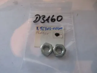 D3160 Yamaha RD 250_350 LC Mutter Schraube 95303-08600 Verkleidung M8mm - Bild 1