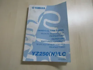 Yamaha YZ 250 (N) LC Handbuch Wartungsanleitung Fahrerhandbuch 5MW-28199-30 - Bild 1