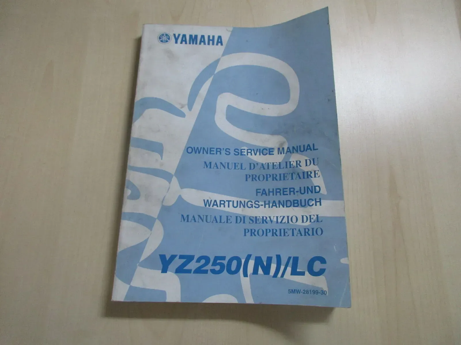 Yamaha YZ 250 (N) LC Handbuch Wartungsanleitung Fahrerhandbuch 5MW-28199-30 - Bild 1