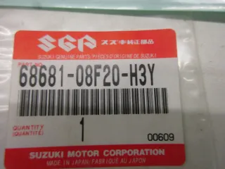 E1942. Suzuki GSX 600 F Aufkleber Schriftzug 68681-08F20-H3Y Dekor Verkleidung Emblem Logo - Bild 4
