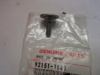 E978. Kawasaki ZRX 1100 ZR1100 Schraube Verkleidung 92151-1149 Bolzen M6 bolt - Bild 2