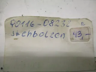 D2111 Yamaha RD 350 LC_YFZ 350 Banshee Schraube ET 90116-08232 Stehbolzen M8x124 mm Bolzen Zylinder - Bild 2