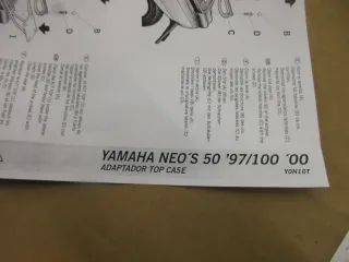 A1088 Yamaha Neo´s 50 Kofferhalter Shad Y0N10T - Bild 5