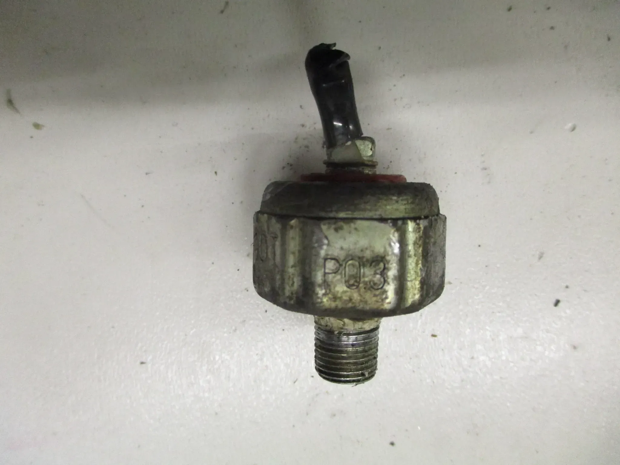 3. Honda GL 1100 SC02 Goldwing Öldruckschalter Druckschalter Motoröl Motor Sensor - Bild 1