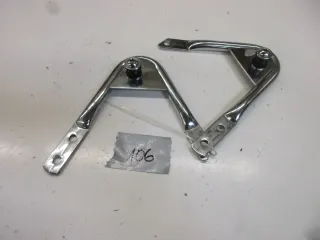Halter rechts links Träger 106. Harley Davidson Rahmen Gepäckhalter Befestigung - Bild 1