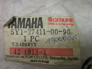 Fußraste 5Y1-27411-00-90 D1028. Yamaha XT 600 E vorne links Fussraste Fahrerrast - Bild 4