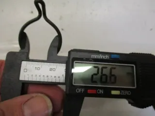 D2746 Sicherung Yamaha YZ_TT-R_DT 125 FS1 ET 90468-26048 Klammer Kickstarter - Bild 3