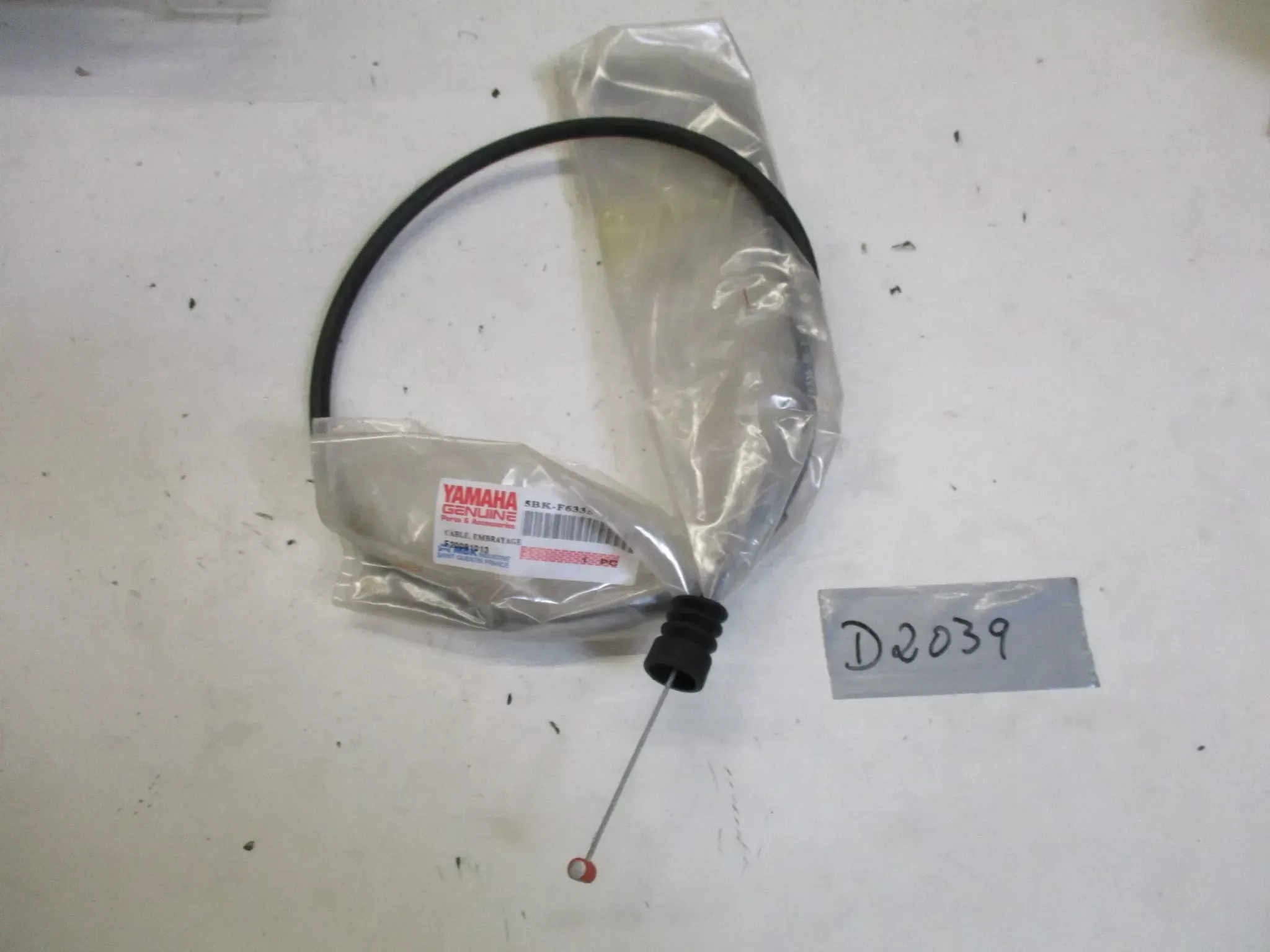 D2039 Yamaha DT 50 R ET 5BK-F6335-00 Gaszug Bowdenzug Gasseil throttle - Bild 1
