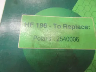 T337. Polaris ATV 600 Ölfilter Motor Ersatzfilter Motorölfilter HF 196 - Bild 4