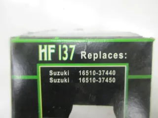 T346. Suzuki DR 650 SE LS 650 Ölfilter Motor Motorölfilter Ersatzfilter HF 137 - Bild 4