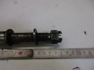 Honda CB 200 B Bj.74 Steckachse hinten Achse 17 mm Hinterrad Felge Bolzen wheel axle - Bild 2