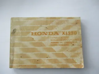 Honda XL 250 Bedienungsanleitung 3238601 Fahrerhandbuch Handbuch Bordbuch - Bild 1